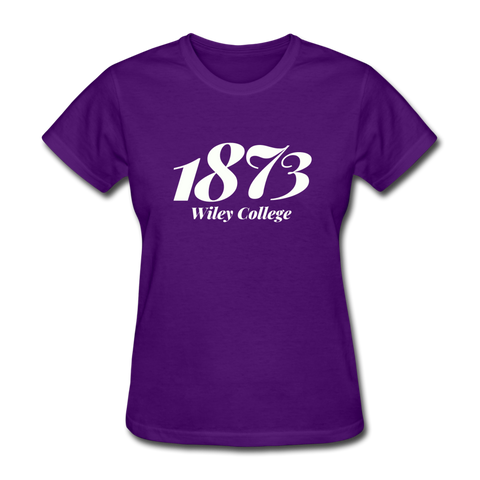 Wiley College Rep U Year Women's T-Shirt - purple