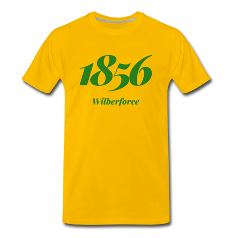 Wilberforce University Rep U Year T-Shirt - sun yellow