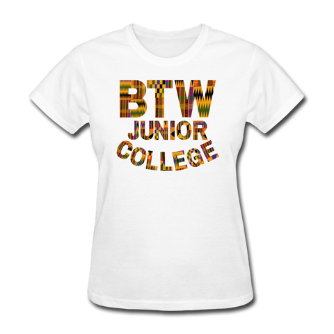 Booker T. Washington Junior College Rep U Heritage Women's T-Shirt - white