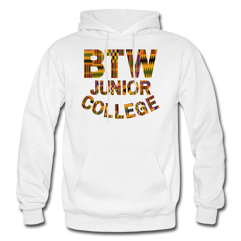 Booker T. Washington Junior College Rep U Heritage Adult Hoodie - white