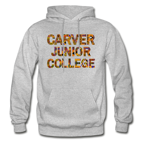 Carver Junior College Rep U Heritage Adult Hoodie - heather gray