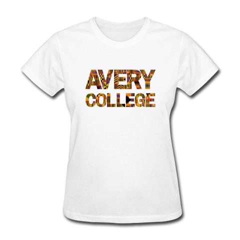 Avery College Rep U Heritage Women's T-Shirt - white