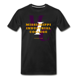 Mississippi Industrial College Classic Rep U T-Shirt - black