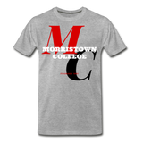 Morristown College Classic HBCU Rep U Crewneck Sweatshirt - heather gray