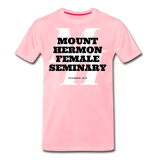 Mount Hermon Female Seminary Classic HBCU Rep U T-Shirt - pink