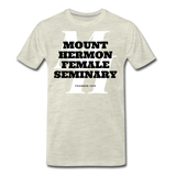 Mount Hermon Female Seminary Classic HBCU Rep U T-Shirt - heather oatmeal