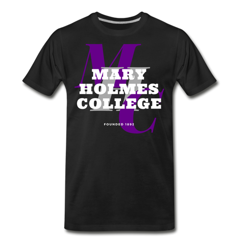 Mary Holmes College Classic HBCU Rep U T-Shirt - black