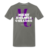 Mary Holmes College Classic HBCU Rep U T-Shirt - asphalt gray