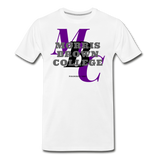 Morris Brown College Classic HBCU Rep U T-Shirt - white
