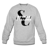 Storer College Classic HBCU Rep U Crewneck Sweatshirt - heather gray