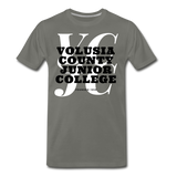 Volusia County Junior College Classic HBCU Rep U T-Shirt - asphalt gray