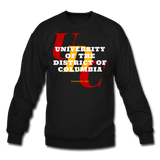 University of the District of Columbia (UDC) Classic HBCU Rep U Crewneck Sweatshirt - black
