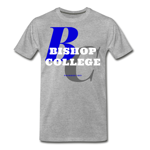 Bishop College Classic HBCU Rep U T-Shirt - heather gray