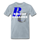 Bishop College Classic HBCU Rep U T-Shirt - heather ice blue