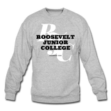 Roosevelt Junior College Classic HBCU Rep U Crewneck Sweatshirt - heather gray