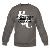 Roosevelt Junior College Classic HBCU Rep U Crewneck Sweatshirt - asphalt gray