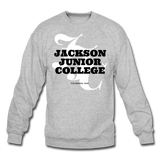 Jackson Junior College Classic HBCU Rep U Crewneck Sweatshirt - heather gray