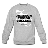 Johnson Junior College Classic HBCU Rep U Crewneck Sweatshirt - heather gray