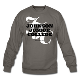 Johnson Junior College Classic HBCU Rep U Crewneck Sweatshirt - asphalt gray