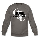 Gibbs Junior College Classic HBCU Rep U Crewneck Sweatshirt - asphalt gray