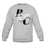Rosenwald Junior College Classic HBCU Rep U Crewneck Sweatshirt - heather gray