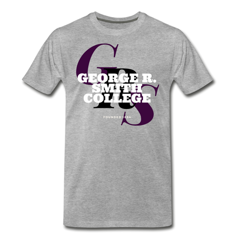George R. Smith College Classic HBCU Rep U T-Shirt - heather gray