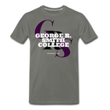 George R. Smith College Classic HBCU Rep U T-Shirt - asphalt gray