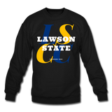 Lawson State Community College Classic HBCU Rep U Crewneck Sweatshirt - black