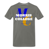 Morris College Classic HBCU Rep U T-Shirt - asphalt gray
