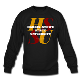 Harris-Stowe State University Classic HBCU Rep U Crewneck Sweatshirt - black