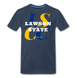 Lawson State Community College Classic HBCU Rep U T-Shirt - navy