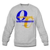 Oakwood University Classic HBCU Rep U Crewneck Sweatshirt - heather gray