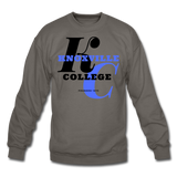 Knoxville College Classic HBCU Rep U Crewneck Sweatshirt - asphalt gray