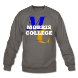Morris College Classic HBCU Rep U Crewneck Sweatshirt - asphalt gray