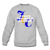 Jarvis Christian College Classic HBCU Rep U Crewneck Sweatshirt - heather gray