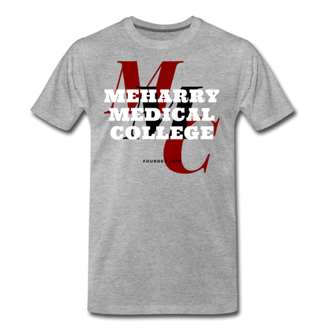 Meharry Medical College Classic HBCU Rep U T-Shirt - heather gray