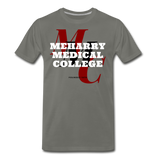 Meharry Medical College Classic HBCU Rep U T-Shirt - asphalt gray