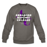 Arkansas Baptist College Classic HBCU Rep U Crewneck Sweatshirt - asphalt gray