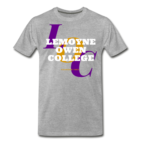 LeMoyne Owen College Classic HBCU Rep U T-Shirt - heather gray