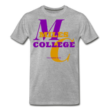 Miles College Classic HBCU Rep U T-Shirt - heather gray