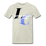 Livingstone College Classic HBCU Rep U T-Shirt - heather oatmeal