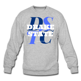 J F Drake State Community and Technical College Classic HBCU Rep U Crewneck Sweatshirt - heather gray