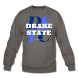 J F Drake State Community and Technical College Classic HBCU Rep U Crewneck Sweatshirt - asphalt gray