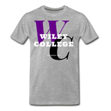 Wiley College Classic HBCU Rep U T-Shirt - heather gray