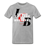 Lewis College of Business Classic HBCU Rep U T-Shirt - heather gray