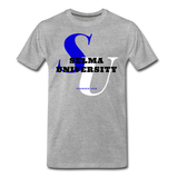 Selma University Classic HBCU Rep U T-Shirt - heather gray
