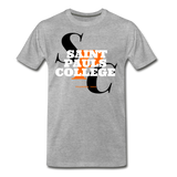 Saint Pauls College Classic HBCU Rep U T-Shirt - heather gray