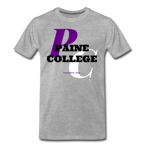 Paine College Classic HBCU Rep U T-Shirt - heather gray