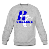 Rust College Classic HBCU Rep U Crewneck Sweatshirt - heather gray