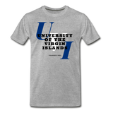 University of the Virgin Islands (UVI) Classic HBCU Rep U T-Shirt - heather gray